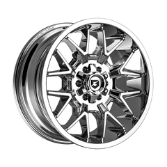 768C-2096818 20X9 6X135/6X5.50 (+18) G/A 768C (HB 106.2) - Black Patch Performance - GEAR768C2096818