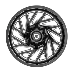 769BM-2108919 20X10 8X180 (-19) G/A 769BM (HB 124.3) - Black Patch Performance - GEAR769BM2108919