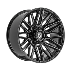 770BM-2098118 20X9 8X6.50 (+18) G/A 770BM (HB 125.2) - Black Patch Performance - GEAR770BM2098118