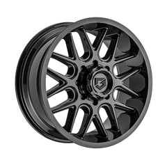 771B-2106825 20X10 6X135/6X5.50 (-25) G/A 771B (HB 108) - Black Patch Performance - GEAR771B2106825