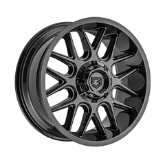 771B-7906800 17X9 6X135/6X5.50 (+00) G/A 771B (HB 108) - Black Patch Performance - GEAR771B7906800