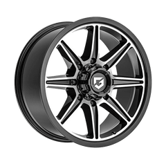773MB-7908100 17X9 8X6.50 (+00) G/A 773MB (HB 125.2) - Black Patch Performance - GEAR773MB7908100