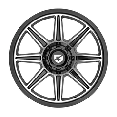 773MB-7908100 17X9 8X6.50 (+00) G/A 773MB (HB 125.2) - Black Patch Performance - GEAR773MB7908100