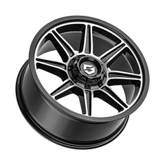 773MB-7908100 17X9 8X6.50 (+00) G/A 773MB (HB 125.2) - Black Patch Performance - GEAR773MB7908100
