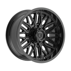 775B-2228944 22X12 8X180 (-44) G/A 775B (HB 124.3) - Black Patch Performance - GEAR775B2228944