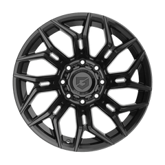 776B-2098100 20X9 8X6.50 (+00) G/A 776B (HB 125.2) - Black Patch Performance - GEAR776B2098100