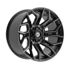 776BM-2106819 20X10 6X135/6X5.50 (-19) G/A 776BM (HB 106.2) - Black Patch Performance - GEAR776BM2106819