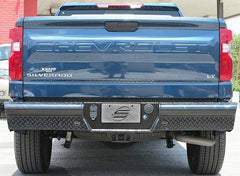 2020-2025 Chevy Silverado & GMC Sierra 2500/3500 HD Rear Replacement Bumper - Black Patch Performance - HD20490