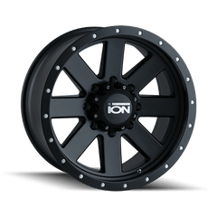 20x10 ION 134 5x5.5 Offset ( - 19) Center Bore (108) Style #134 | 134 - 2185MB - Black Patch Performance - ION1342185MB