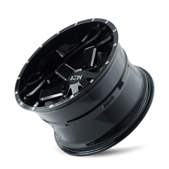 20x9 ION 141 8x6.5 8x170 Offset (18) Center Bore (130.8) Style #141 | 141 - 2976M18 - Black Patch Performance - ION1412976M18