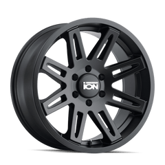 20x9 ION 142 6x5.5 Offset (0) Center Bore (106) Style #142 | 142 - 2983MB - Black Patch Performance - ION1422983MB