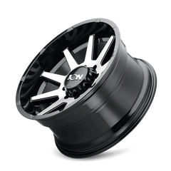 20x10 ION 143 6x135 Offset ( - 19) Center Bore (87.1) Style #143 | 143 - 2136BM - Black Patch Performance - ION1432136BM