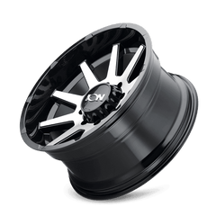 20x10 ION 143 8x170 Offset ( - 19) Center Bore (125.2) Style #143 | 143 - 2170BM - Black Patch Performance - ION1432170BM