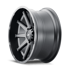20x9 ION 143 8x180 Offset (25) Center Bore (124.1) Style #143 | 143 - 2978MB25 - Black Patch Performance - ION1432978MB25
