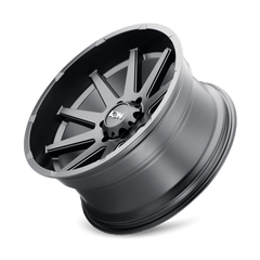 20x9 ION 143 8x180 Offset (25) Center Bore (124.1) Style #143 | 143 - 2978MB25 - Black Patch Performance - ION1432978MB25