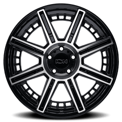 20x10 ION 149 8x6.5 Offset ( - 24) Center Bore (125.2) Style #149 | 149 - 2181B - Black Patch Performance - ION1492181B