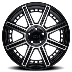 20x9 ION 149 8x180 Offset ( - 12) Center Bore (124.1) Style #149 | 149 - 2978B - Black Patch Performance - ION1492978B