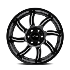20x10 ION 151 8x170 Offset ( - 19) Center Bore (125.2) Style #151 | 151 - 2170M19 - Black Patch Performance - ION1512170M19