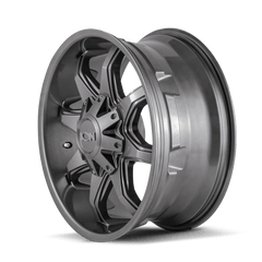 20x9 ION 181 6x135 6x5.5 Offset (18) Center Bore (106) Style #181 | 181 - 2937G18 - Black Patch Performance - ION1812937G18