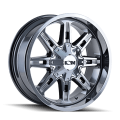 20x9 ION 184 5x5.5 5x150 Offset (18) Center Bore (110) Style #184 | 184 - 2997C18 - Black Patch Performance - ION1842997C18