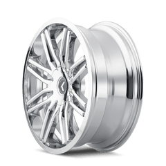 20x8.5 KRAZE CRAY 5x110 5x115 Offset (35) Center Bore (73) Style #KR141 | KR141 - 2811C35 - Black Patch Performance - KRAZKR1412811C35