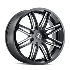 20x8.5 KRAZE CRAY 5x110 5x115 Offset (35) Center Bore (73) Style #KR141 | KR141 - 2811M35 - Black Patch Performance - KRAZKR1412811M35