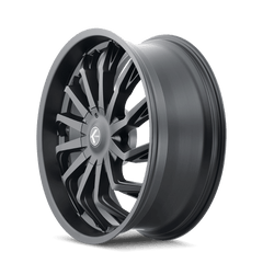 24x9.5 KRAZE SCRILLA 5x5 5x5.5 Offset (18) Center Bore (87) Style KR142 | KR142-24952B18 - Black Patch Performance - KRAZKR14224952B18