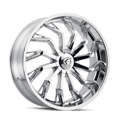 24x9.5 KRAZE SCRILLA 5x5 5x5.5 Offset (18) Center Bore (87) Style KR142 | KR142-24952C18 - Black Patch Performance - KRAZKR14224952C18