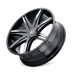 22x9.5 KRAZE EPIC 6x5.5 Offset (18) Center Bore (106.1) Style #KR143 | KR143 - 22983B18 - Black Patch Performance - KRAZKR14322983B18