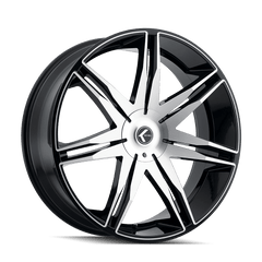 26x10 KRAZE EPIC 5x5 5x5.5 Offset (18) Center Bore (87) Style KR143 | KR143-26152BM18 - Black Patch Performance - KRAZKR14326152BM18