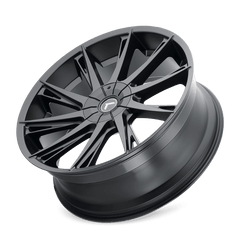 24x9.5 KRAZE SWAGG 6x135 6x5.5 Offset (30) Center Bore (100.3) Style KR144 | KR144-24937B30 - Black Patch Performance - KRAZKR14424937B30