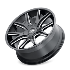24x9.5 KRAZE SPLTZ 6x135 6x5.5 Offset (30) Center Bore (100.3) Style KR146 | KR146-24937M30 - Black Patch Performance - KRAZKR14624937M30