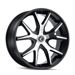 26x10 KRAZE SPLTZ 5x115 5x120 Offset (18) Center Bore (74.1) Style KR146 | KR146-26118BM18 - Black Patch Performance - KRAZKR14626118BM18