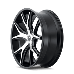 26x10 KRAZE SPLTZ 5x115 5x120 Offset (18) Center Bore (74.1) Style KR146 | KR146-26118BM18 - Black Patch Performance - KRAZKR14626118BM18
