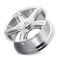 20x8.5 KRAZE HYPE 5x115 5x120 Offset (15) Center Bore (74.1) Style #KR158 | KR158 - 2818C15 - Black Patch Performance - KRAZKR1582818C15