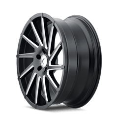 22x8.5 KRAZE SPINNER 5x120 Offset (40) Center Bore (74.1) Style #KR181 | KR181 - 22812M40 - Black Patch Performance - KRAZKR18122812M40