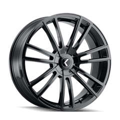 22x8.5 KRAZE SPECTRA 5x4.25 5x4.5 Offset (38) Center Bore (72.62) Style #KR183 | KR183 - 22814GB38 - Black Patch Performance - KRAZKR18322814GB38