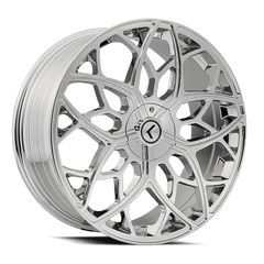 20x8.5 KRAZE RICOCHET 5x115 5x120 Offset (38) Center Bore (74.1) Style #KR184 | KR184 - 2818C38 - Black Patch Performance - KRAZKR1842818C38