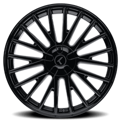 22x8.5 KRAZE DOUBLE DOWN 5x100 5x4.5 Offset (38) Center Bore (73) Style #KR185 | KR185 - 22803B38 - Black Patch Performance - KRAZKR18522803B38