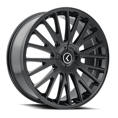22x8.5 KRAZE DOUBLE DOWN 5x100 5x4.5 Offset (38) Center Bore (73) Style #KR185 | KR185 - 22803B38 - Black Patch Performance - KRAZKR18522803B38