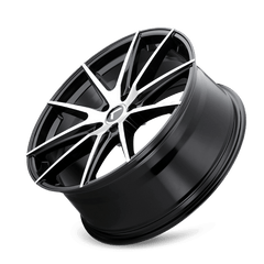 20x8.5 KRAZE TURISMO 5x115 Offset (38) Center Bore (72.62) Style #KR193 | KR193 - 2864BM38 - Black Patch Performance - KRAZKR1932864BM38