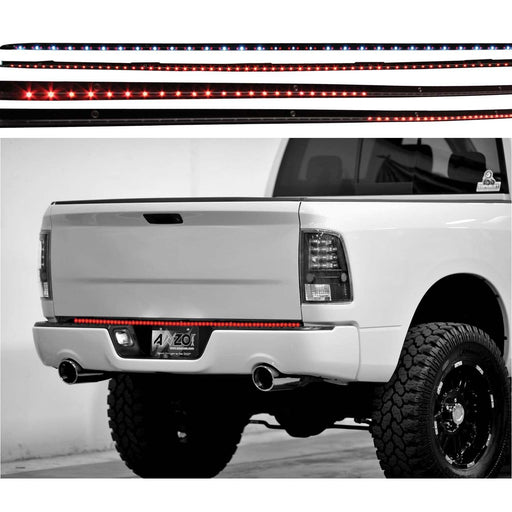 LED TAILGATE BAR LED TAILGATE BAR WITH AMBER SCANNING 60IN 6 FUNCTION - TAILGATE LIGHT from Black Patch Performance