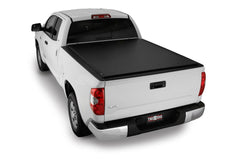 Lo Pro Tonneau Cover - Black - 2007-2021 Toyota Tundra 6' 6" Bed with Deck Rail System - Accessories from Black Patch Performance