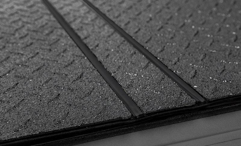 LOMAX FOLDING HARD COVER Tonneau Cover for 04-ON Ford F-150 Except 04 Heritage &amp; 06-08 Lincoln Mark LT 5' 6" Box (Blk Diamond) - Accessories from Black Patch Performance