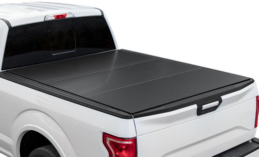 LOMAX FOLDING HARD COVER Tonneau Cover for 08-16 Ford F-250/F-350 6' 8" Box (Black) - Accessories from Black Patch Performance