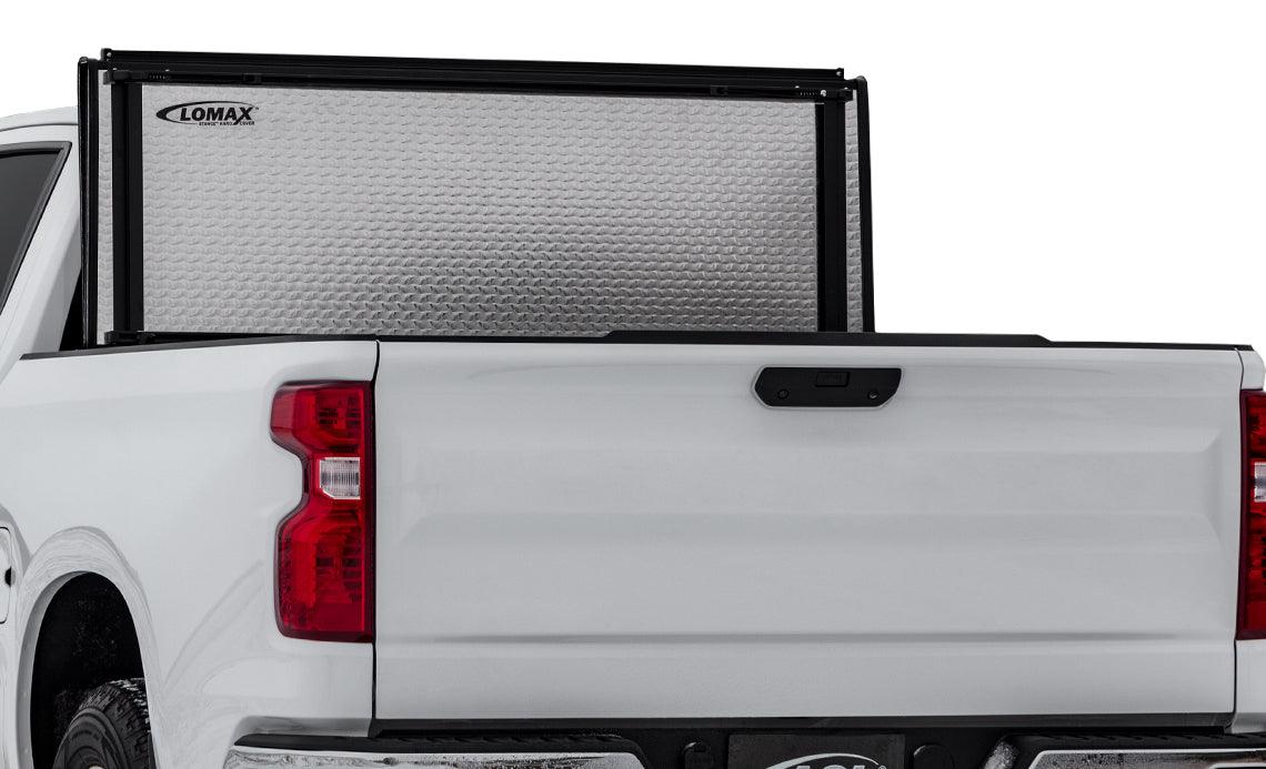 LOMAX STANCE HARD COVER Tonneau Cover for 04-ON Ford F-150 Except 04 Heritage &amp; 06-08 Lincoln Mark LT 5' 6" Box (Blk Diamond) - Accessories from Black Patch Performance