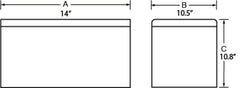 LND BX Truck Box - Aluminum - Black Patch Performance - LUND4416