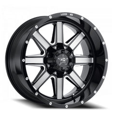 20x10 Luxxx HD LHD10 6x135 6x5.5 Offset ( - 18) Center Bore (106.1) LHD1020106135139 - 18G - A1 - Black Patch Performance - LUXXLHD102010613513918GA1