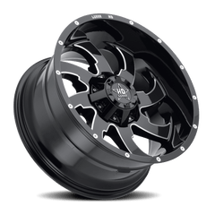 24x14 Luxxx HD LHD12 8x170 Offset (-76) Center Bore (125) LHD1224148170-76K-A1 - Black Patch Performance - LUXXLHD122414817076KA1