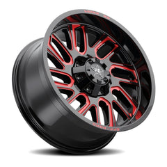 20x10 Luxxx HD LHD18 6x135 6x5.5 Offset ( - 18) Center Bore (106.1) LHD1820106135139 - 18G - A3 - Black Patch Performance - LUXXLHD182010613513918GA3